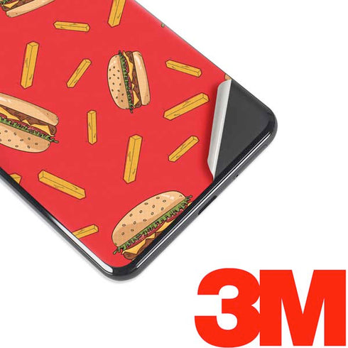 Burgers and Fries Google Pixel 3 XL Skin